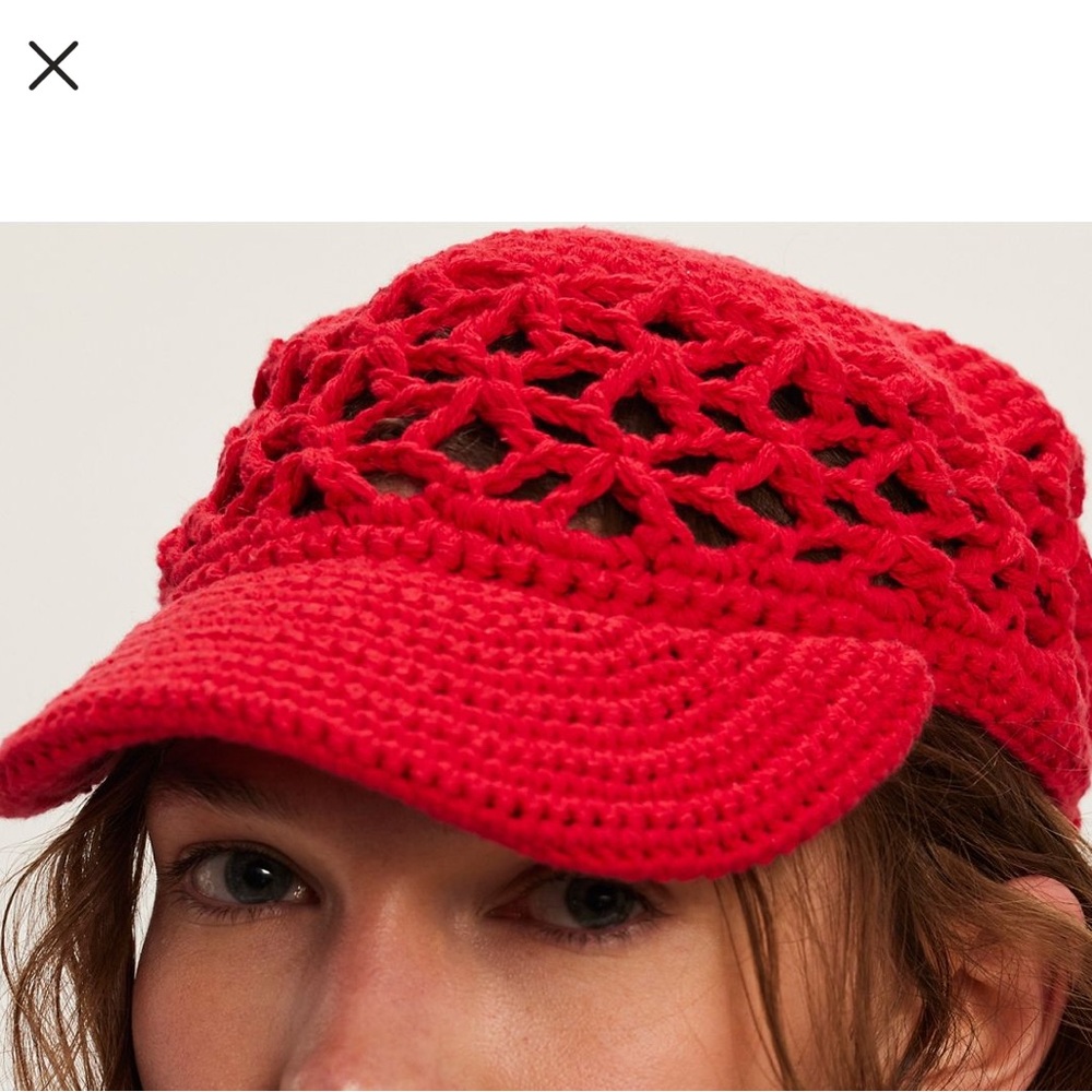 Free People Silvie Crochet Hat